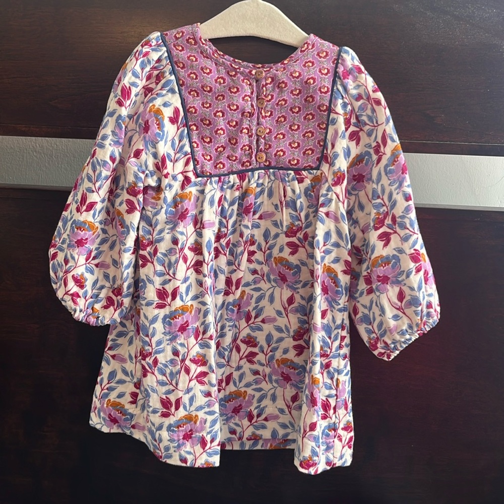Zara Purple Long Sleeve Print Dress
18-24m
Cm 92